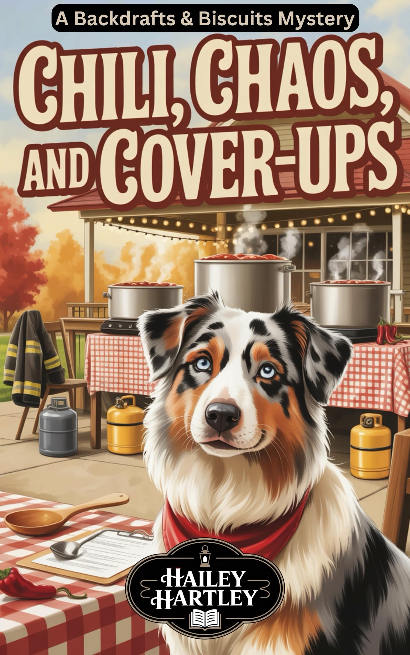 CHILI, CHAOS, AND COVER-UPS: A Backdrafts & Biscuits Mystery (Backdrafts & Biscuits Mysteries Book 5)
