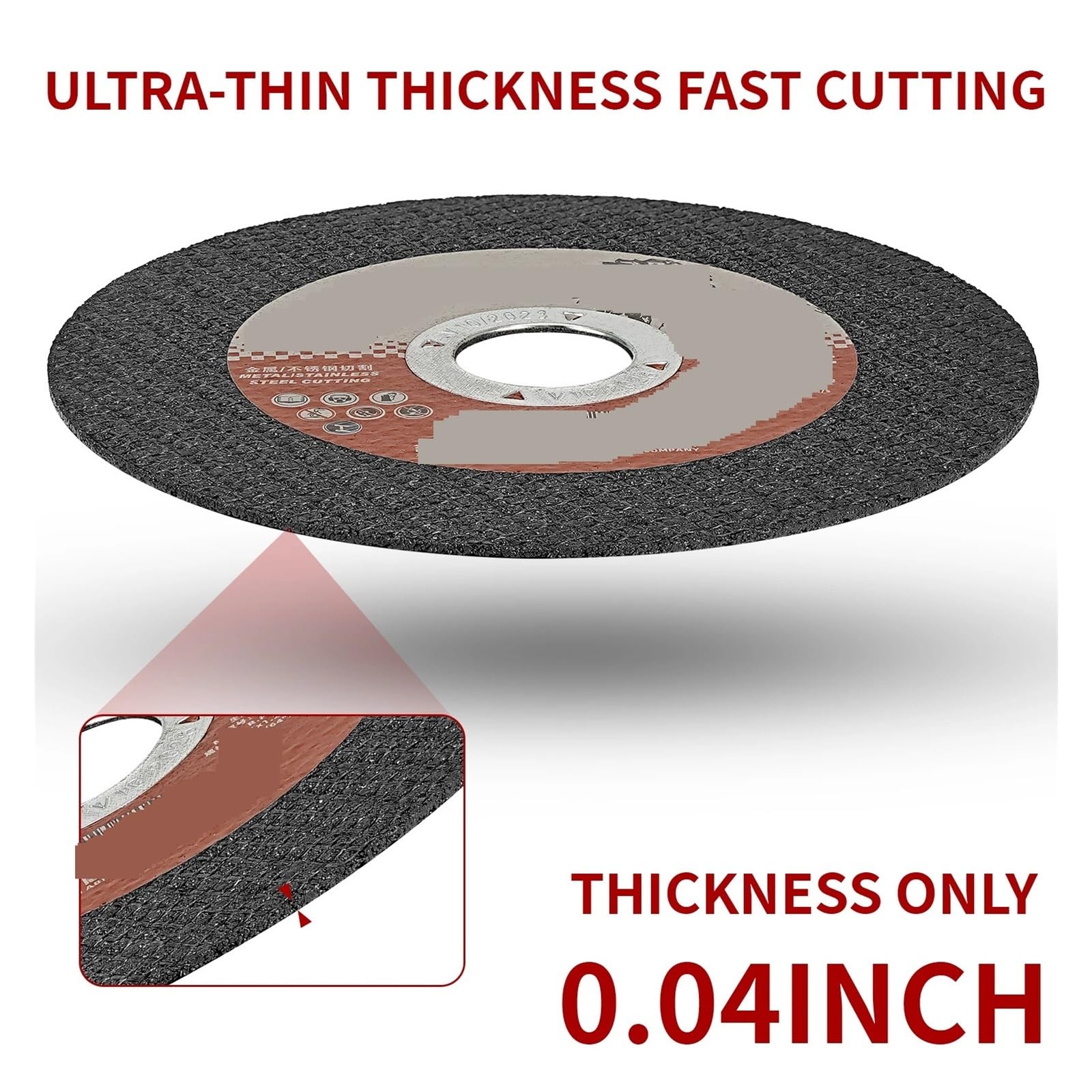Tarcza tnąca Tarcze tnące do metalu 125 mm, tarcze szlifierskie, tarcze szlifierskie, tarcze kątowe, 2 do 50 sztuk (50 szt.)