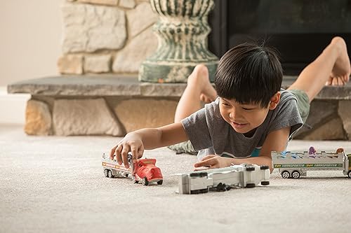 Miniatura 2 de Wild Republic - Camión de juguete para transportar dinosaurios y estimular el juego imaginativo, incluye un T-Rex un Triceratops