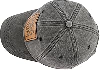 Vista 66 de Splash Brothers - Gorra de béisbol, unisex, diseño vintage, ajustable, de mezclilla de algodón