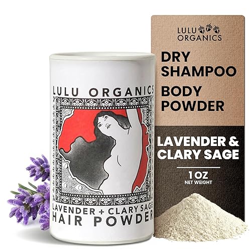 Champú seco en polvo, ideal para cabello oscuro, rubio y graso, polvo corporal orgánico para mujeres y hombres, sin parabenos ni talco, sin