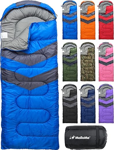MalloMe Plush Comfort Sleeping Bag