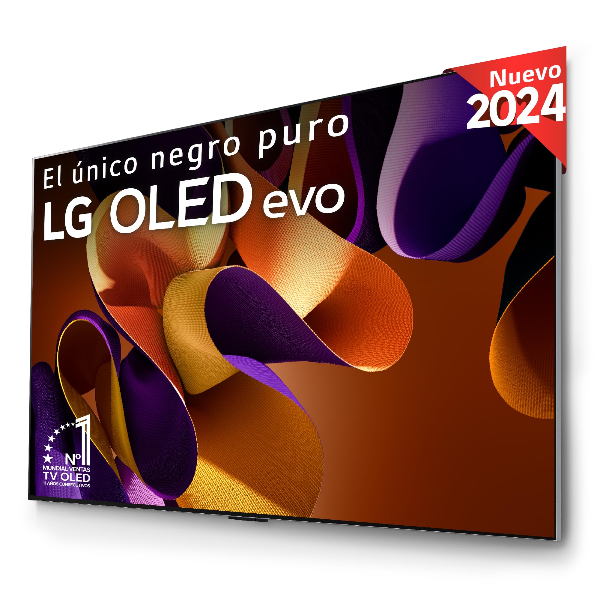 TV OLED Evo LG OLED55G4 139 cm 4K UHD Smart TV 2024 Noir et Argent