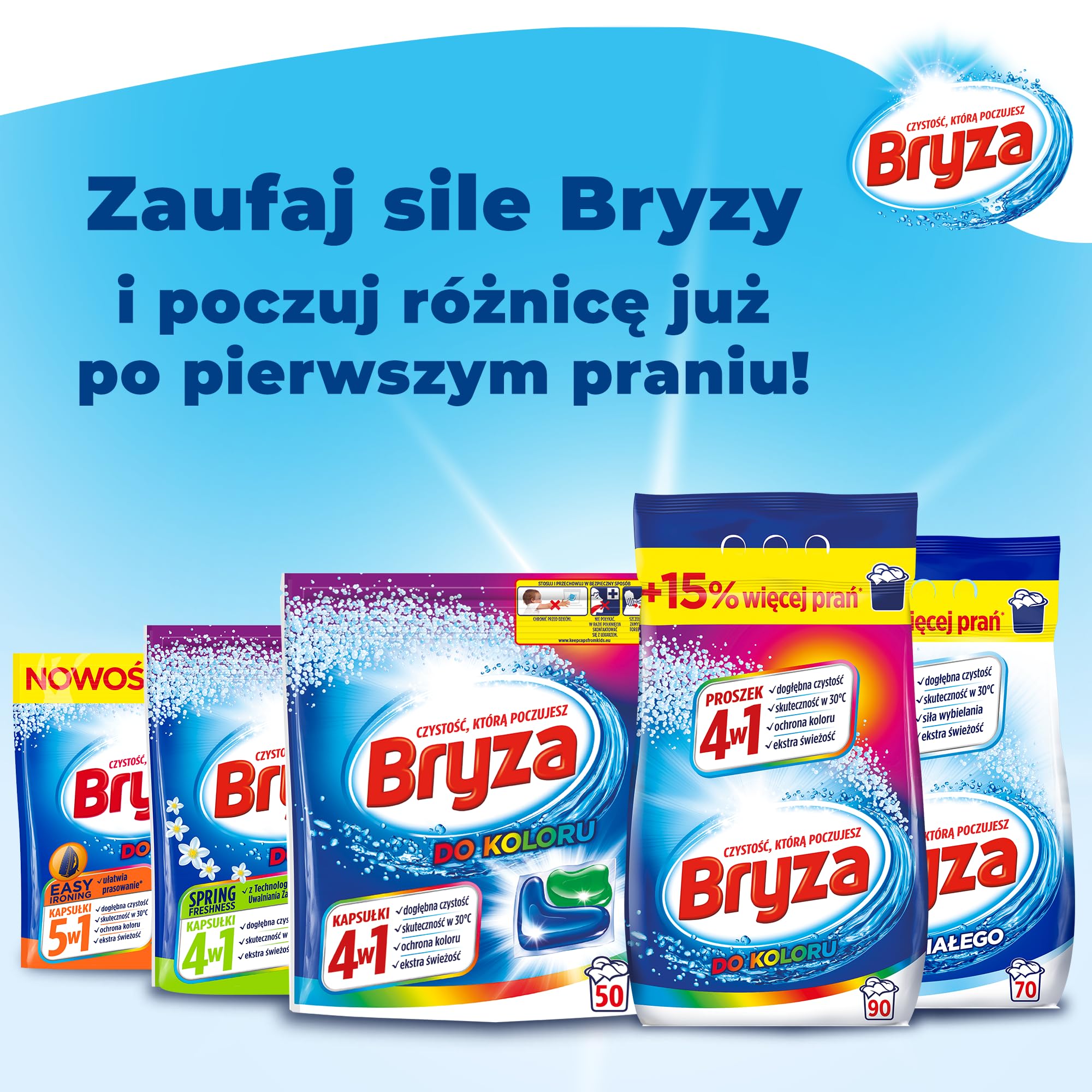 Bryza Proszek do Prania, 5.85 KG