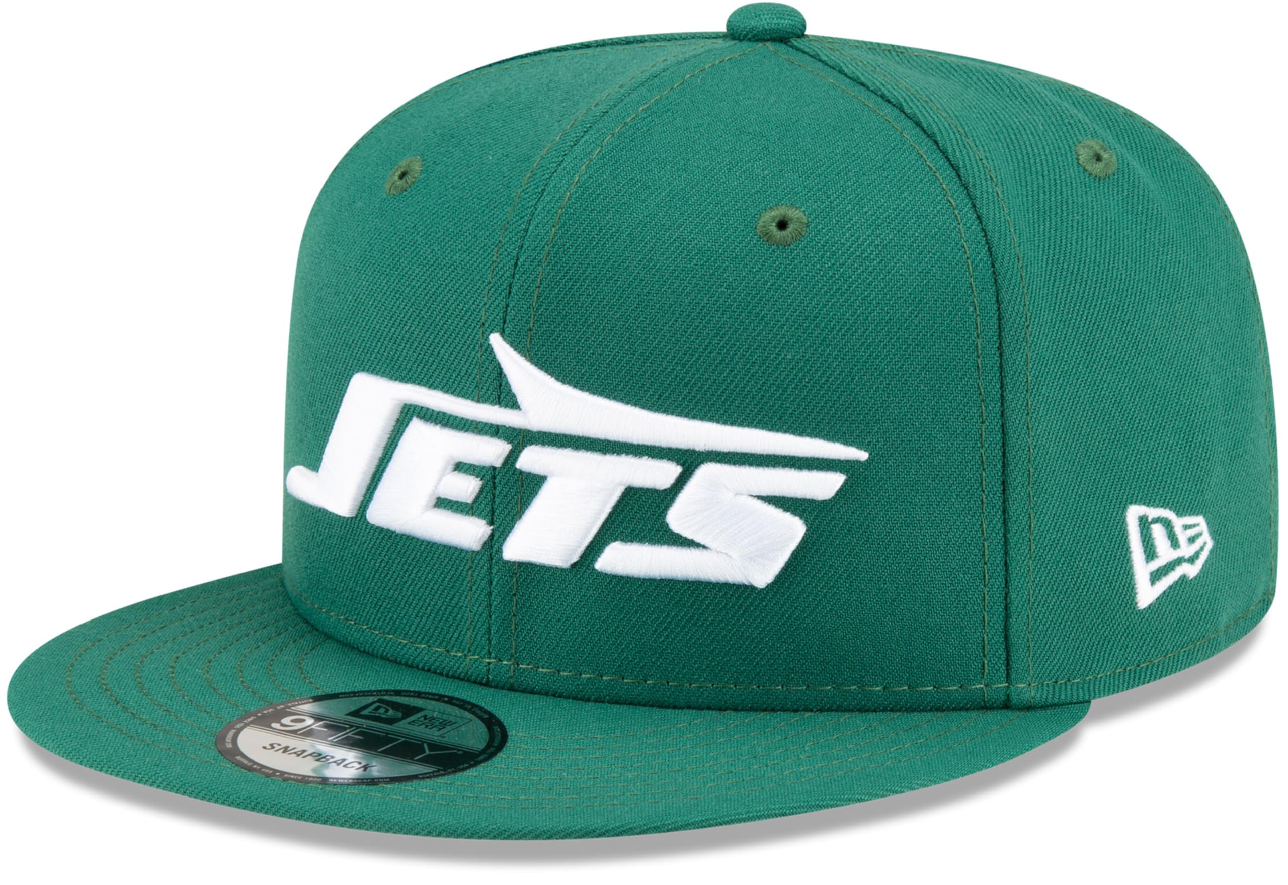 New Era NFL 9FIFTY Team Color Adjustable Snapback Hat Cap - One Size, New York Jets - Green, One Size โ image 1