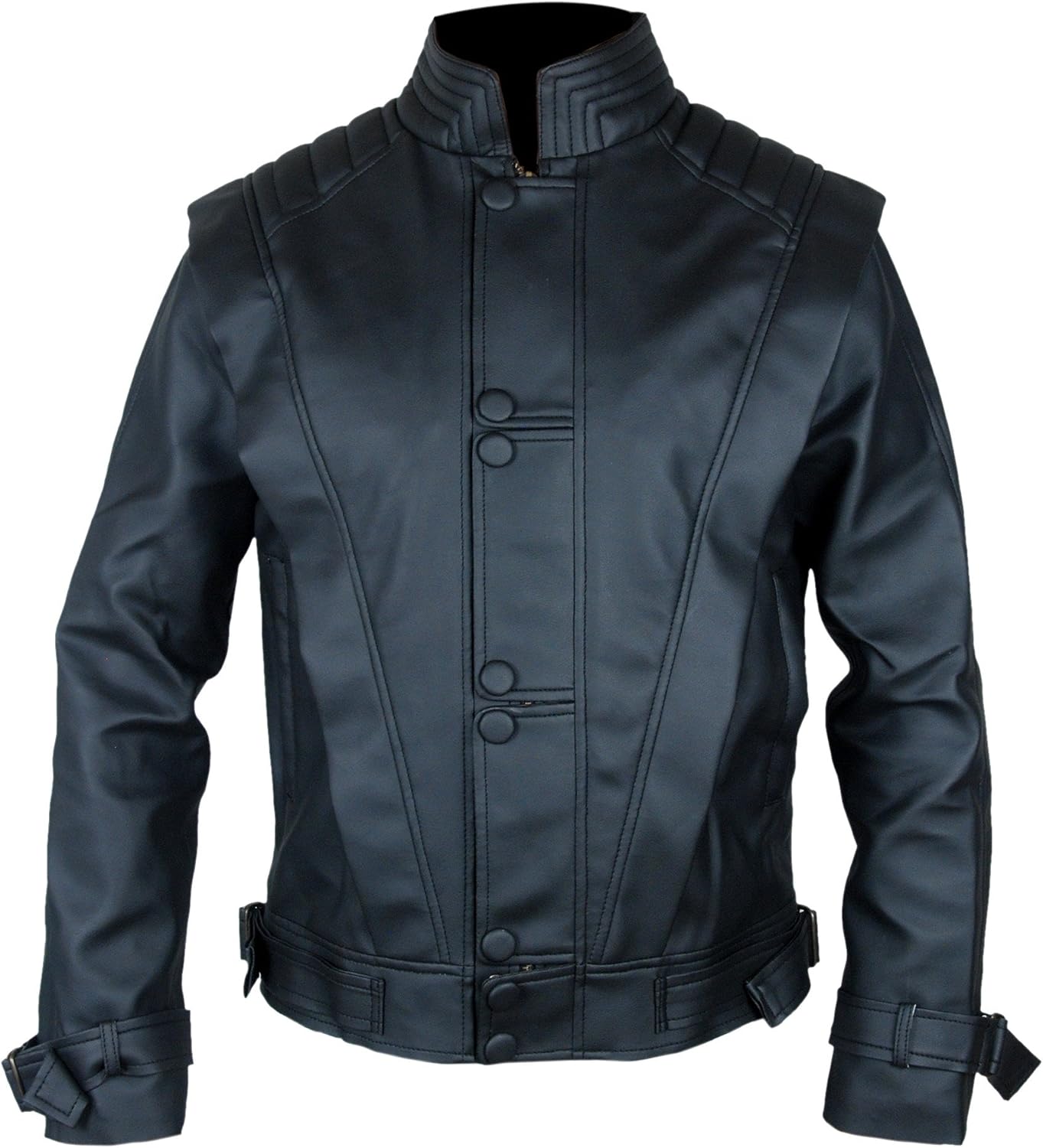 Flesh & Hide F&H Men's Black Thriller Black Jacket