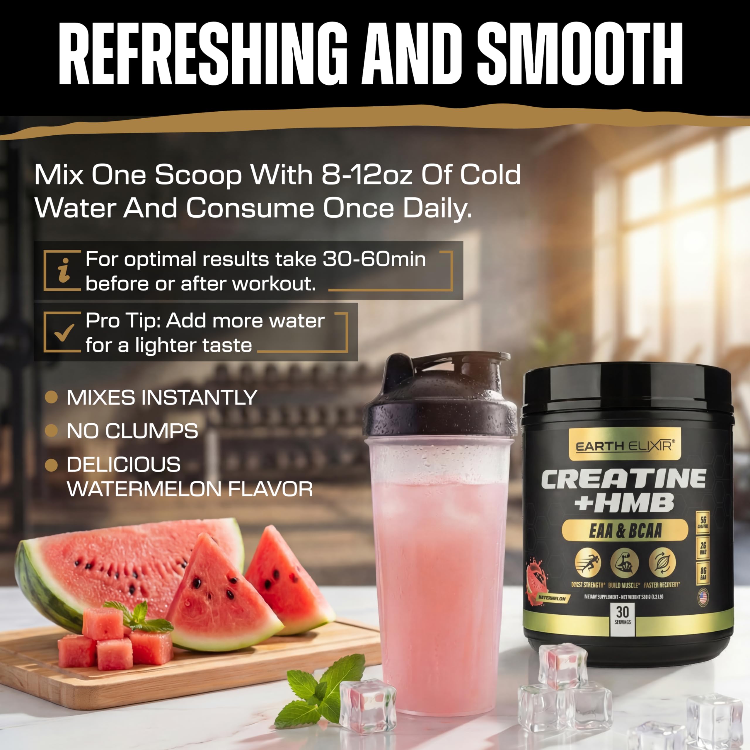 Amazon.com: Creatine HMB Supplements for Men and Women w/Essential