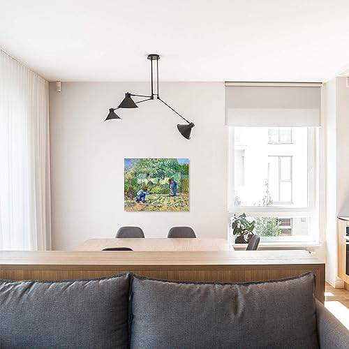 Miniatura 313 de A&T ARTWORK The Starry Night de Vincent Van Gogh. Tamaño del marco: 36 x 30 pulgadas, tamaño de la imagen: 30 x 24 pulgadas, reproducciones clásicas