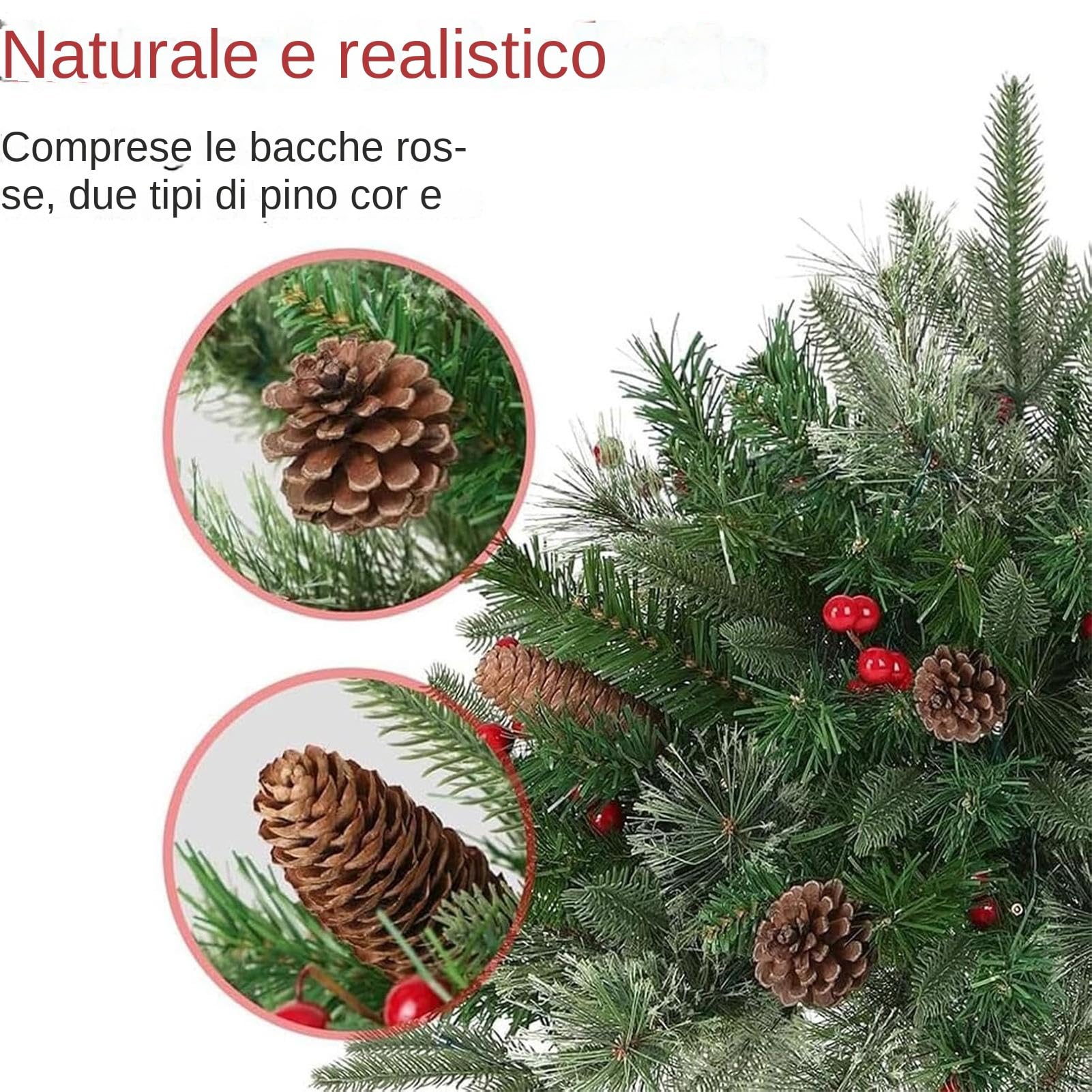 Relleno de Macetero Navideño para Exterior Arbusto con Función de