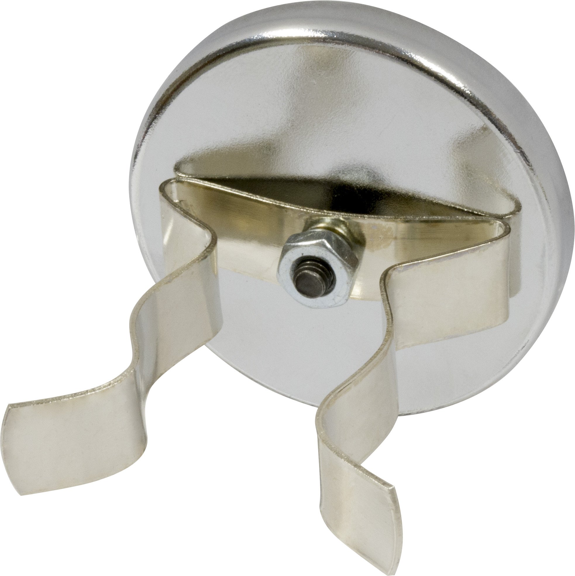 MAG-MATE MX2000NP01 Cup Magnet with Nickel Plated Spring Clamp, 19 lb
