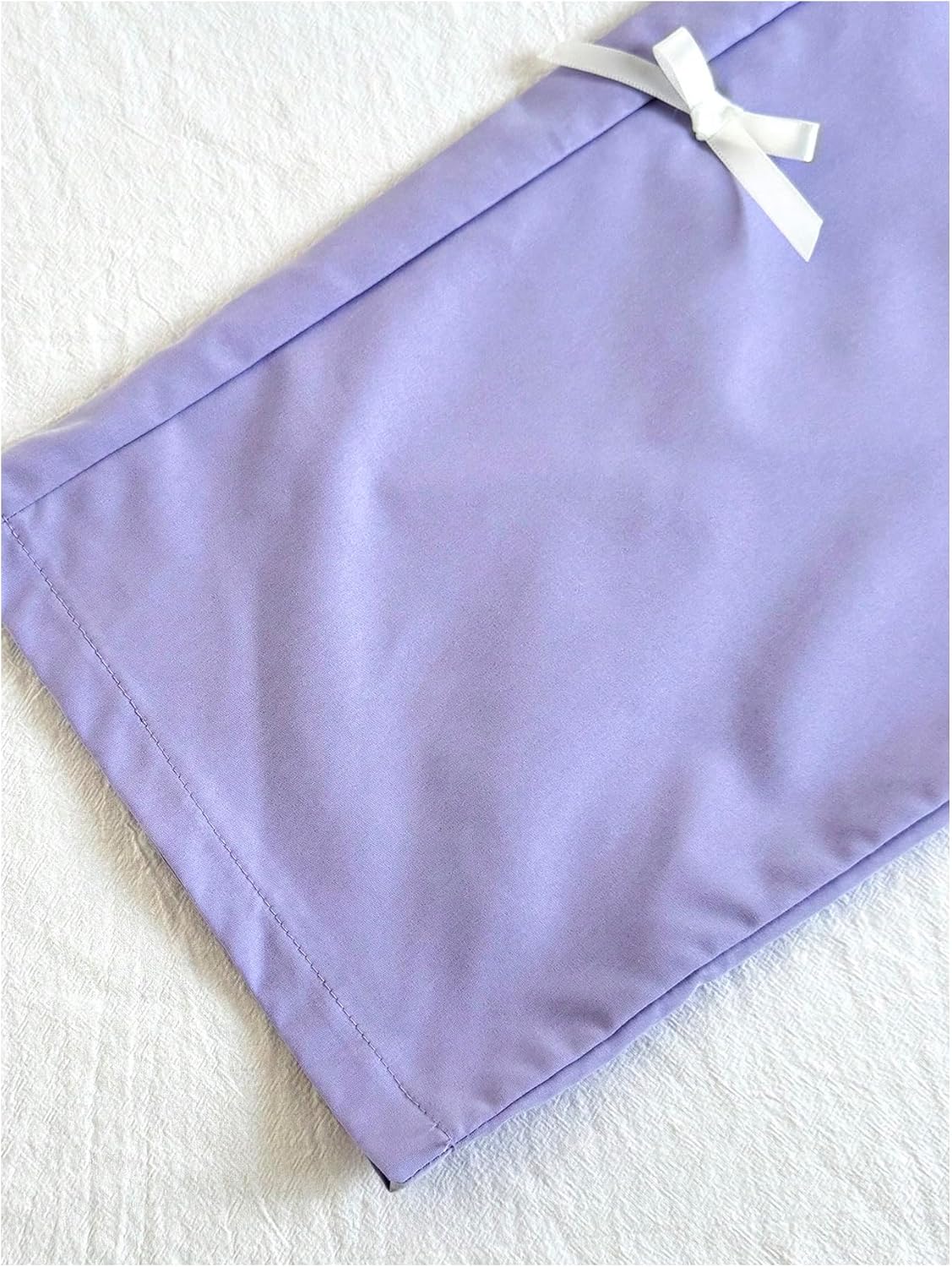 WDIRARA Girl's 2 Piece Outfit Colorful Bow Puff Sleeve Button Up Shirts Wide Leg Pants Set Cute Outfits - Image 6