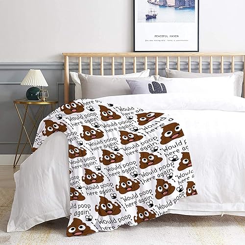 Miniatura 5 de I Just Really Like Manta para excrementos, manta para excremento de excrementos, divertida manta de regalo para amigos, cálida y ligera y acogedora