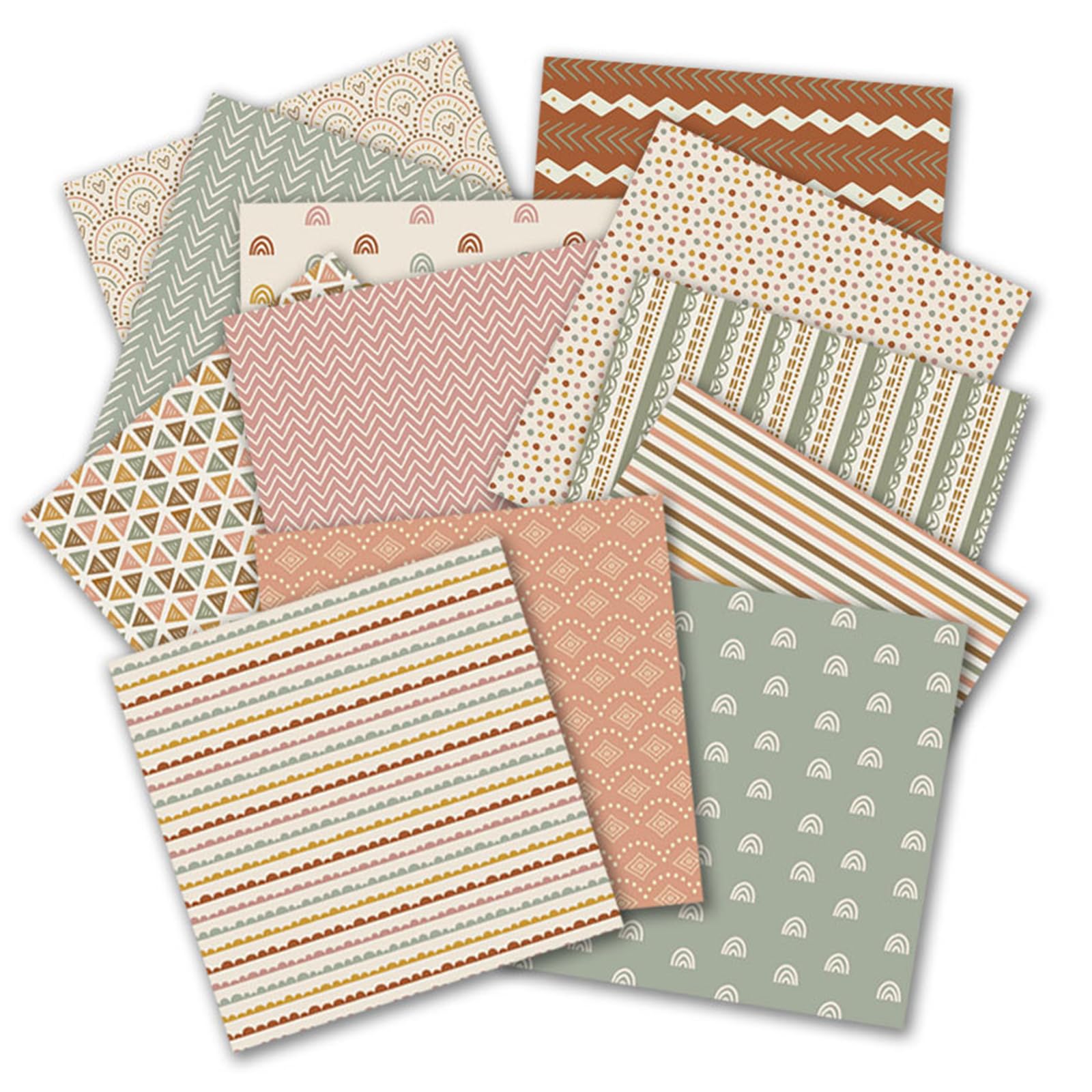 Set Di 24 Fogli Carta Decorativa Per Scrapbooking, 30,5x30,5 Cm, Motivo Limone Double-Face, Per Album E Collage Artistico