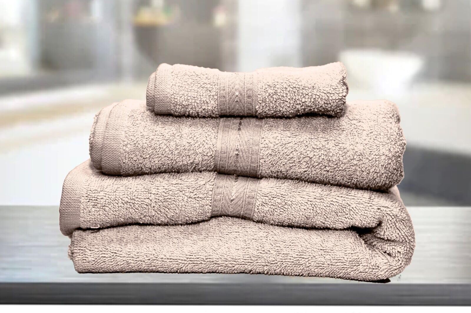 ARA CHOICE Face Hand & Bath Towels 100% Egyptian Cotton Super Soft Towel Sheet Bale Set New Machine Washable Tumble dry low - Image 3