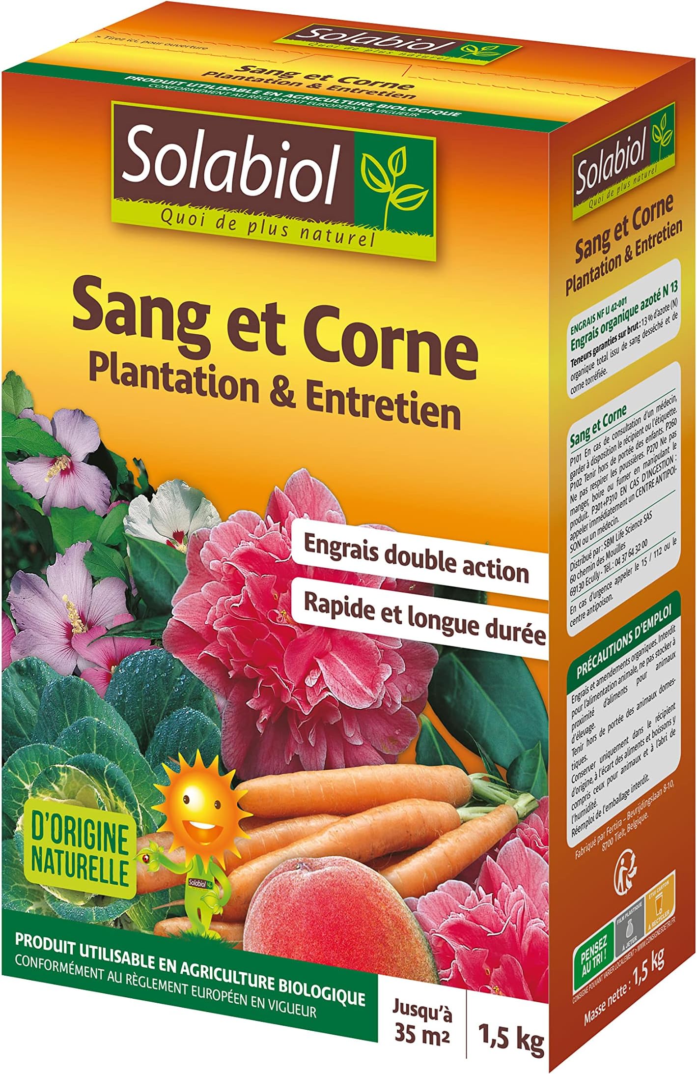 Blood and Horn 1.5kg solabiol