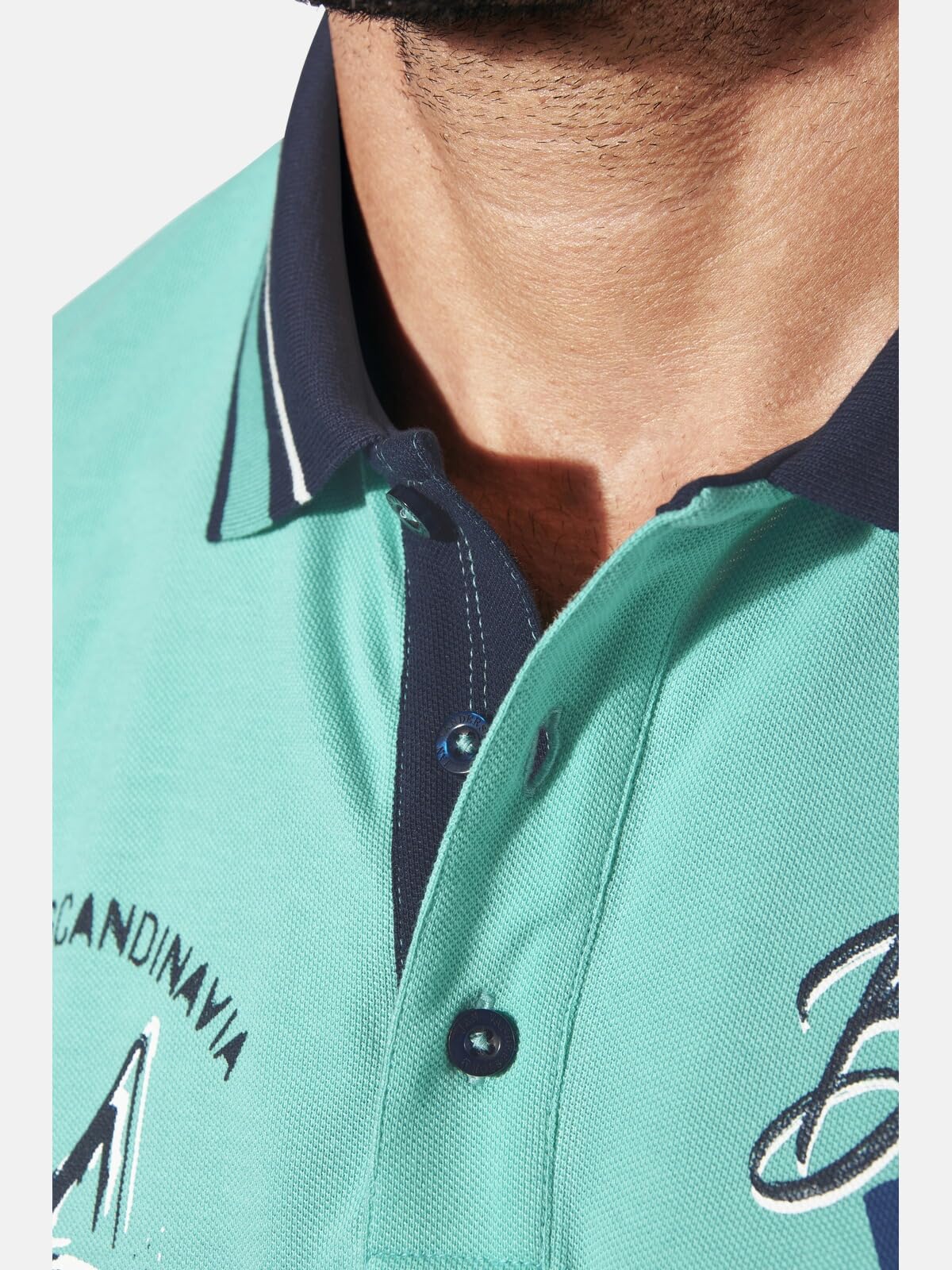 Jan Vanderstorm Herren Poloshirt Olfgir