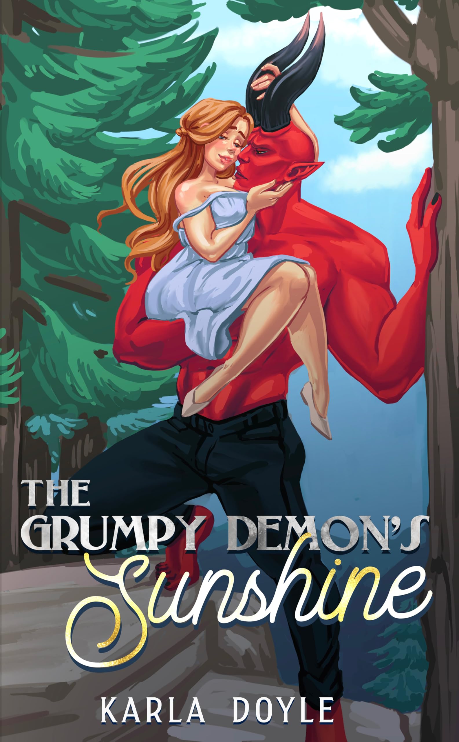 Cover of The Grumpy Demon's Sunshine