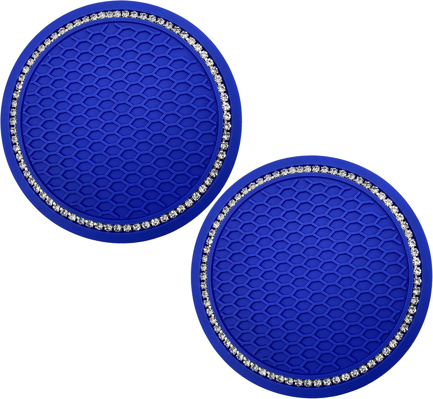 2 Pack Car Coasters for Drinks Absorbent 2.75 inch Car