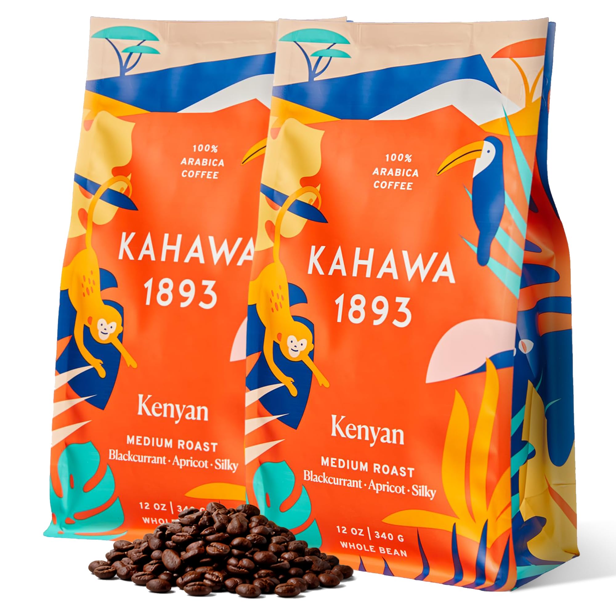 Amazon.com: Kahawa 1893 Whole Bean Coffee Medium Roast Kenyan