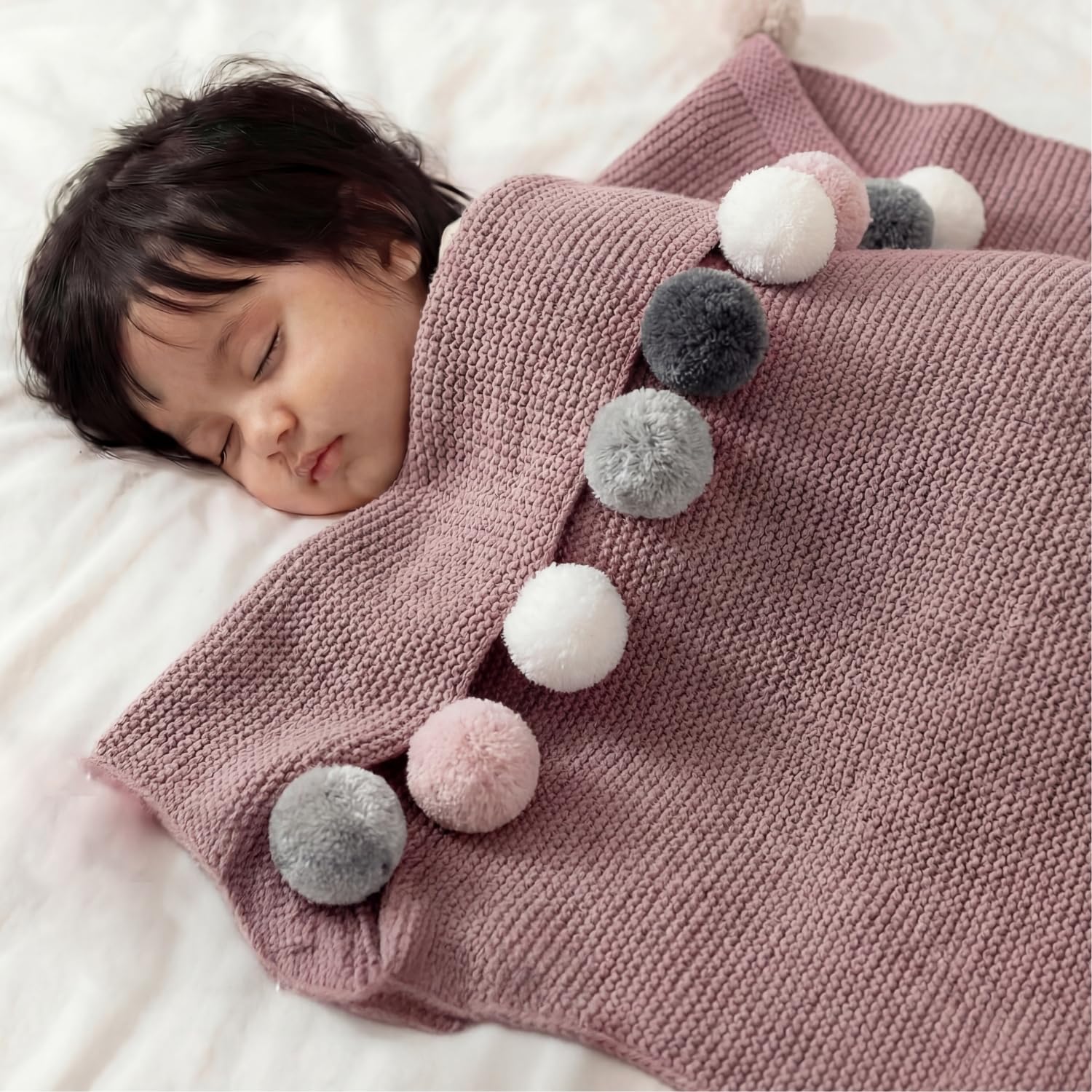 haus and kinder Knitted Baby Blanket