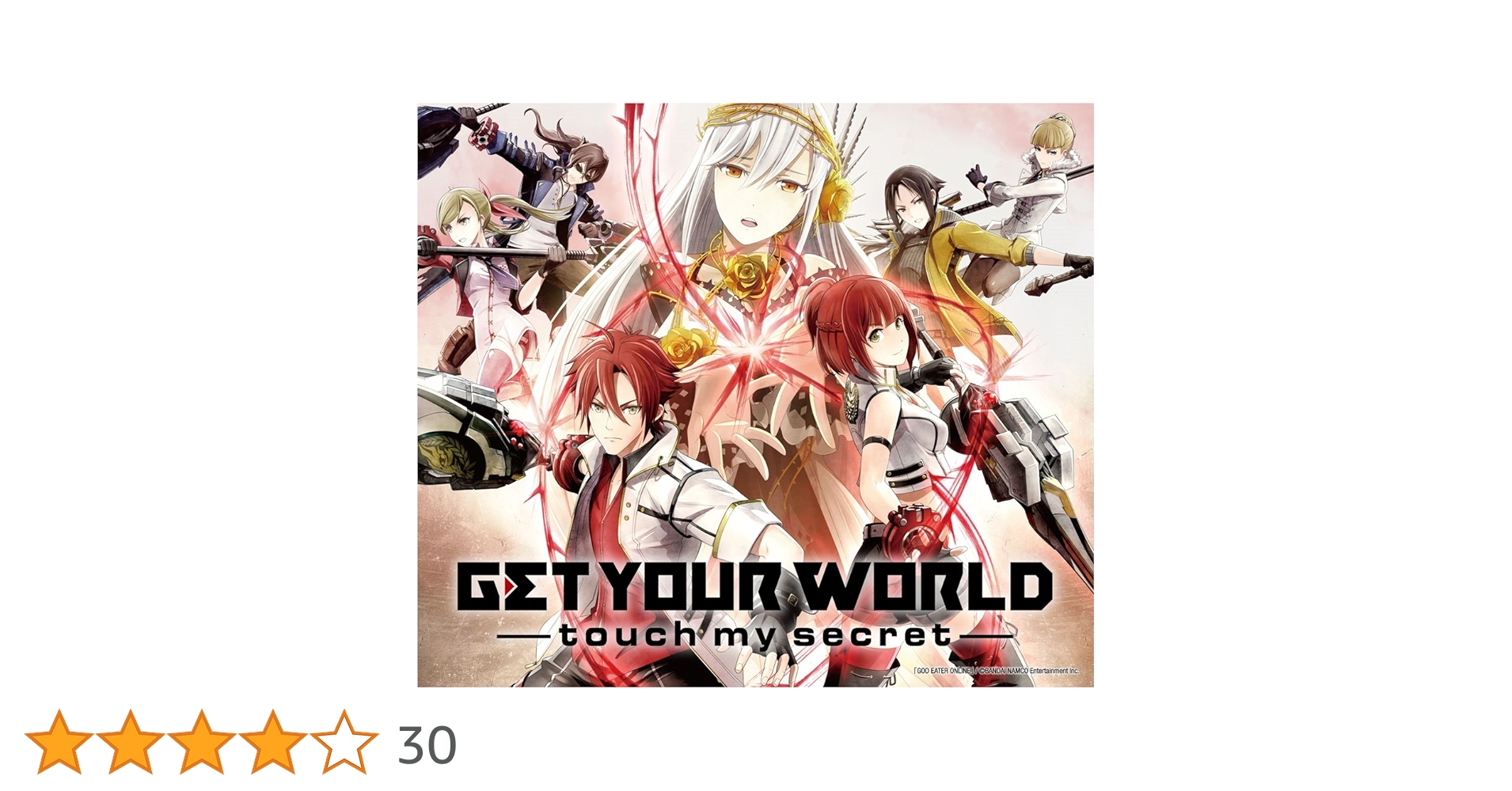 GET YOUR WORLD touch my secret　CD Amazon.co.jp: GET YOUR WORLD(GOD EATERイラストスリーブ仕様