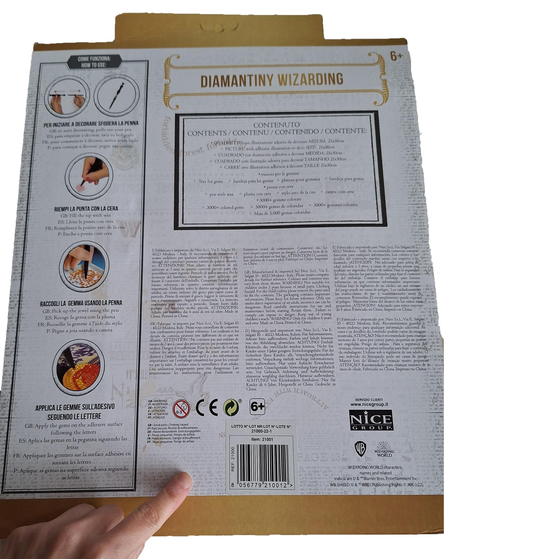 DIAMANTINY Harry Potter – Wizarding Stand Together Phoenix – Kit Creates the Mosaic, Crystal Art Activity, Diamond Painting, 1 Picture A4 DIAMANTINY Harry Potter – Wizarding Stand Together Phoenix – Kit Creates the Mosaic, Crystal Art Activity, Diamond Painting, 1 Picture A4