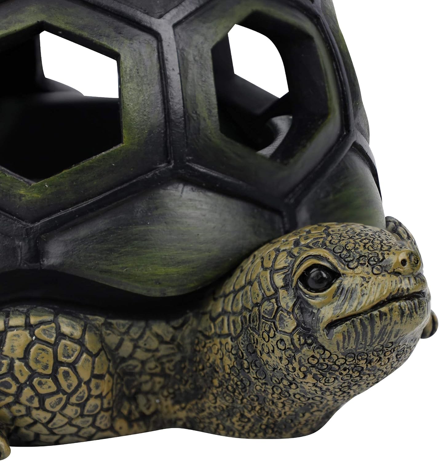 Exсluѕіvе Sресіаl KiwiKols Large Turtle Ashtray - Cigar Use - Dark Green Resin - Discrete Decoration - Smoker Enthusiast - Cigarettes - Smokeless & Windproof - Outdoor Patio Ashtray