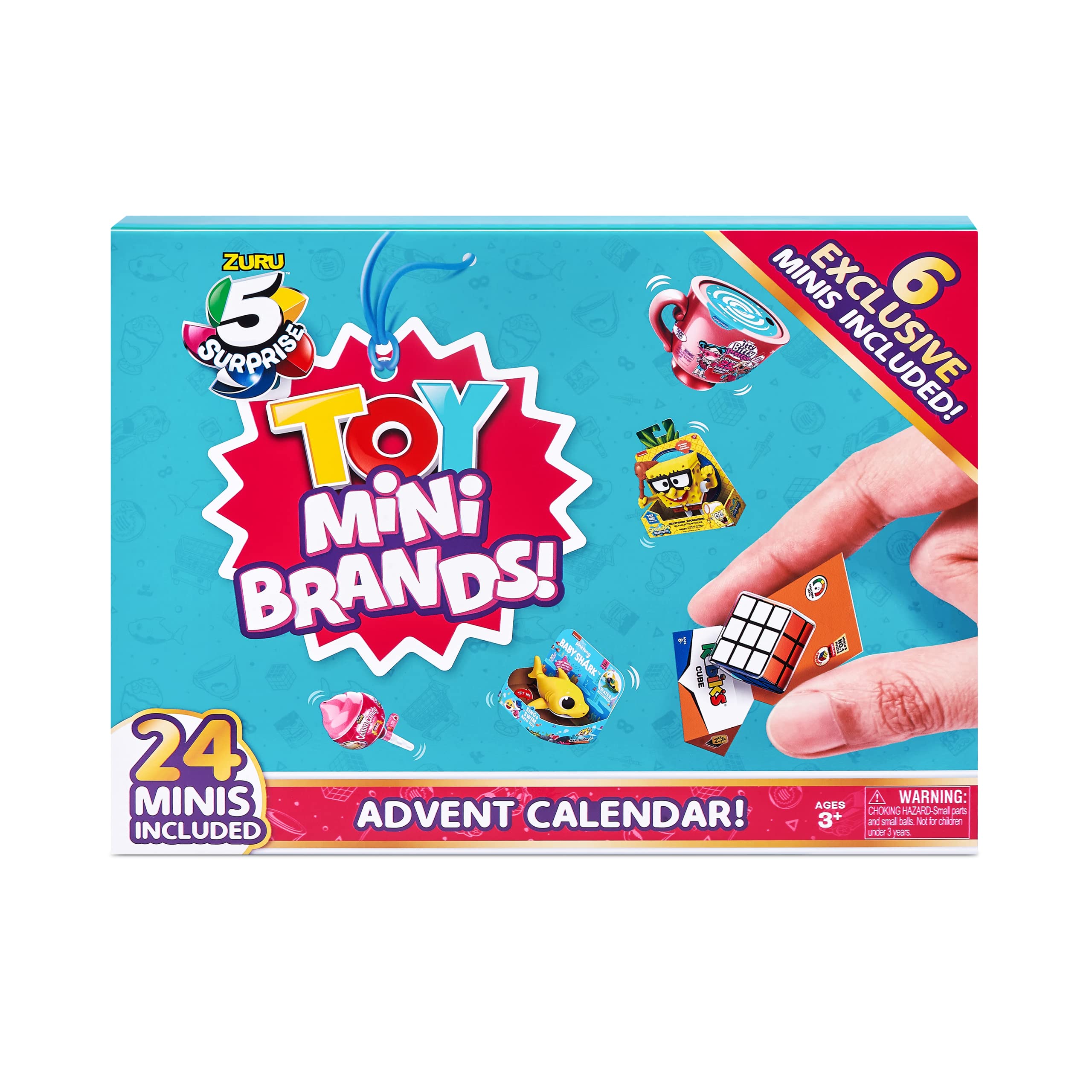 Buy 5 Surprise Toy Mini Brands Limited Edition Advent Calendar By ZURU 