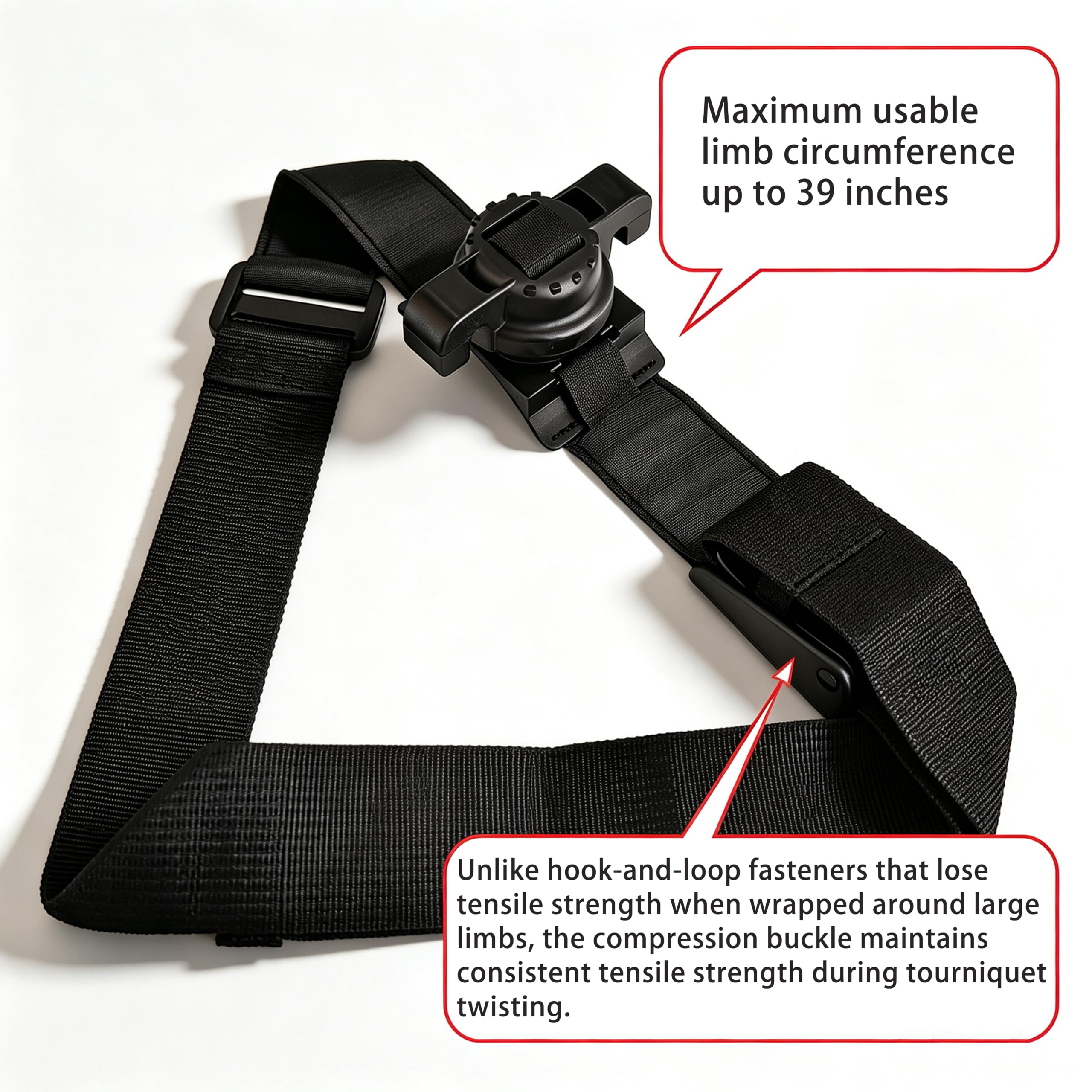 Ratcheting Emergency Tourniquet - Quick Release -3 Ratcheting Emergency Tourniquet - Quick Release -3