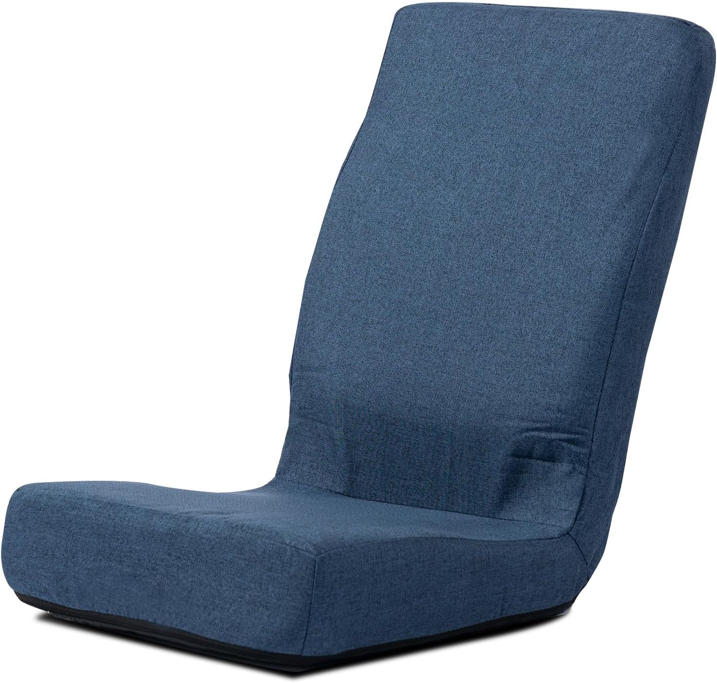 座椅子 フロアチェア マットレス兼用 折りたたみ 178×60×9cm ブラウン 座椅