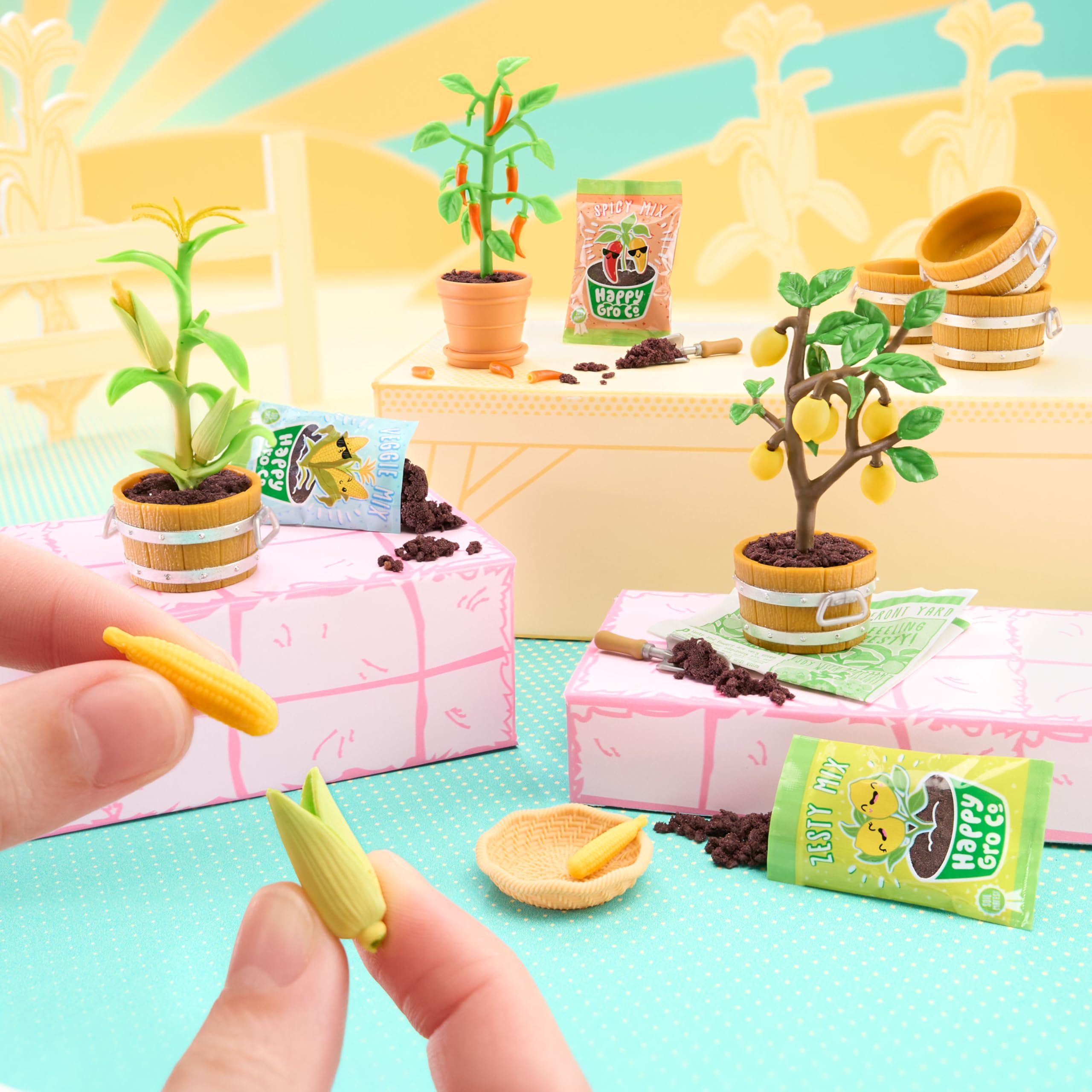 MGA's Miniverse Make It Mini Nature Series 3 - Mini Przedmioty Kolekcjonerskie, Rękodzieło DIY, Repliki Roślin, Zabawkowe Kwiaty, dla Kolekcjonerów i Dzieci w Wieku 8+