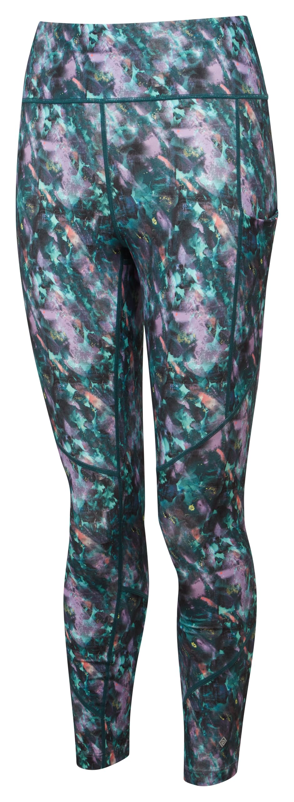 Ronhill Running, Wmn's Tech 7/8 Crop Tight, Multi Flora, 12