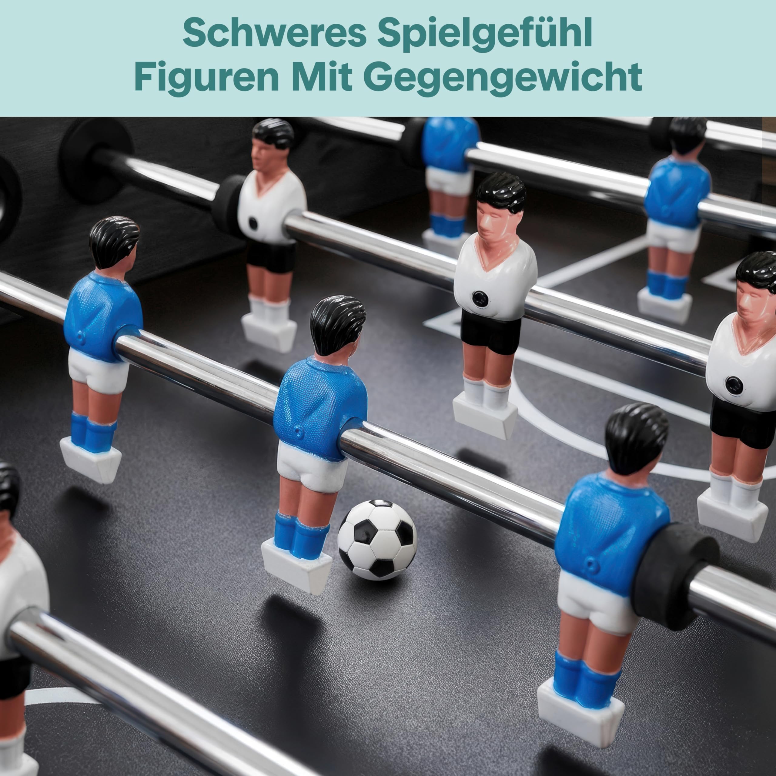 SereneLife Table Football or Foosball Gam