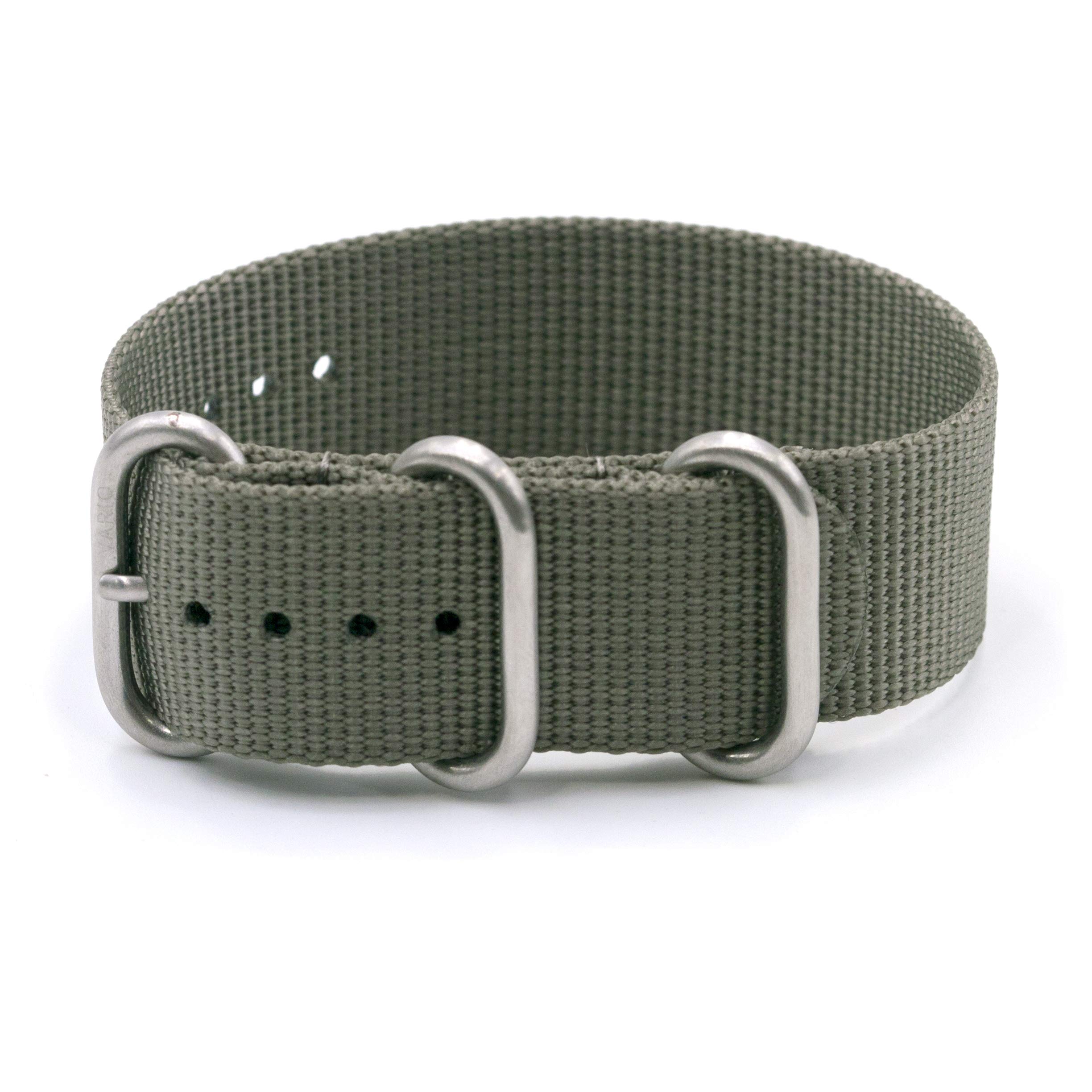 VARIOMilitary Dive Ballistic Nylon Premium Replacement Watch Band | Choice of Colour and Width (20mm 22mm 24mm)