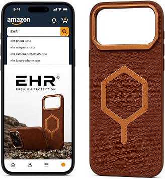 Ehr. iPhone 17 Pro ile Uyumlu Magsafe Wireless  arj  zellikli Kamera Korumal  Beats S et Desenli i i Kadife Silikon Arka Kapak Kahverengi, iPhone 17 Pro