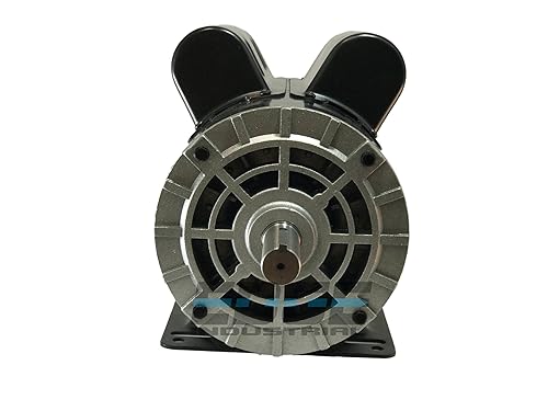 Miniatura 4 de Nuevo motor eléctrico de compresor de 5 HP, marco de 56 Hz, 3450 RPM, diámetro del eje de 7/8 pulgadas, motor nominal NEMA