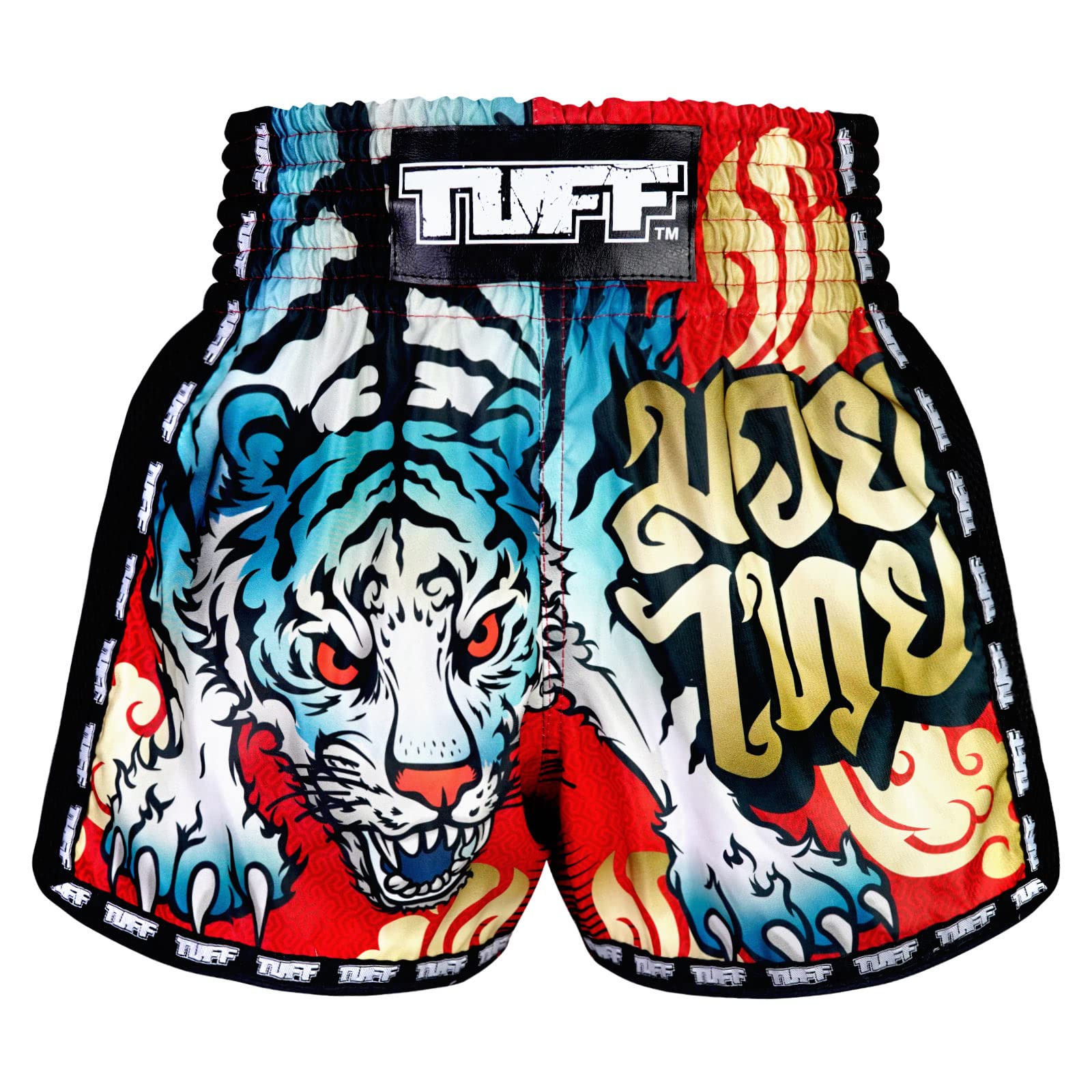 Tuff Sport Retro-Muay-Thai-Shorts, Box-Shorts, klassisch, sc