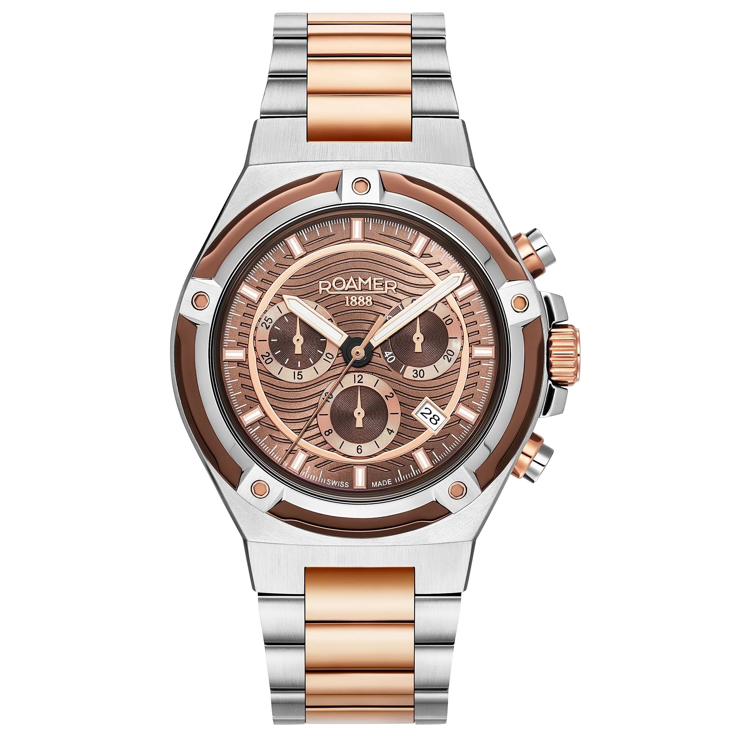 RoamerTempomaster Chrono Analog Brown Dial Women's Watch-221837 49 65 20