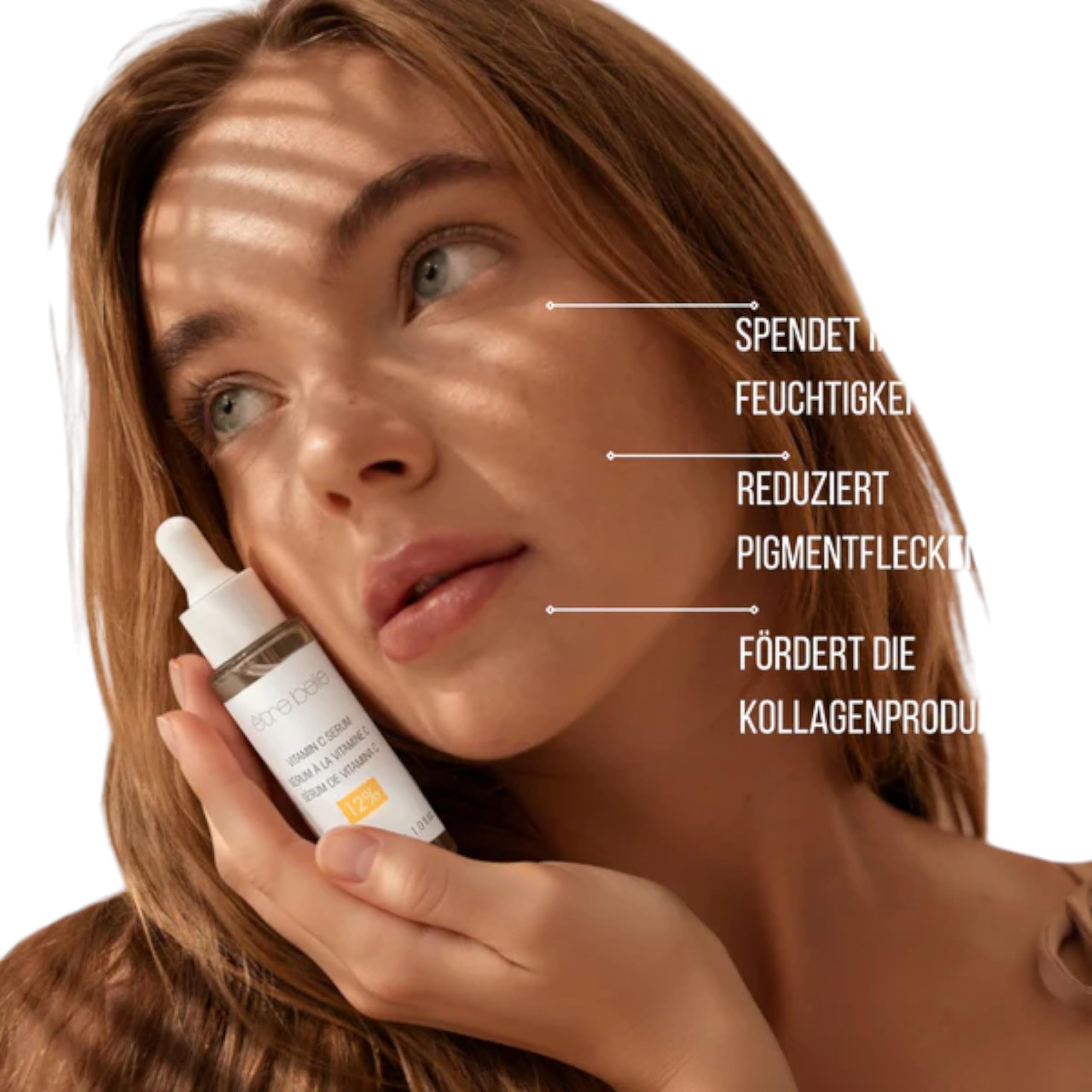 Etre Belle 12% Vitamin C Serum 30 ml – Für strahlenden, ebenmäßigen Teint – Reduziert Pigmentflecken & feine Linien – Unterstützt Kollagenbildung – Mit Hyaluronsäure für intensive Feuchtigkeit