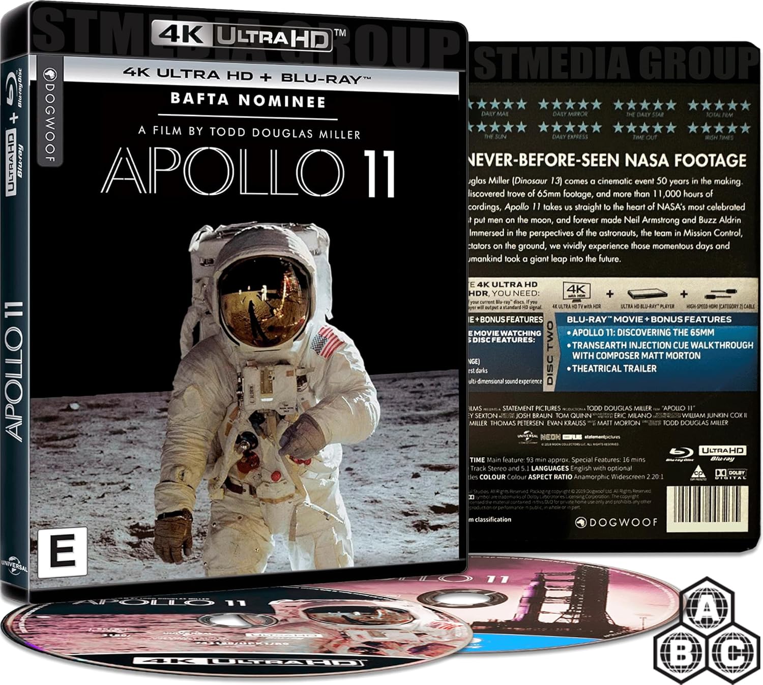 Apollo 11 [Bonus Features] [4K UHD + Blu-ray] [Region Free]