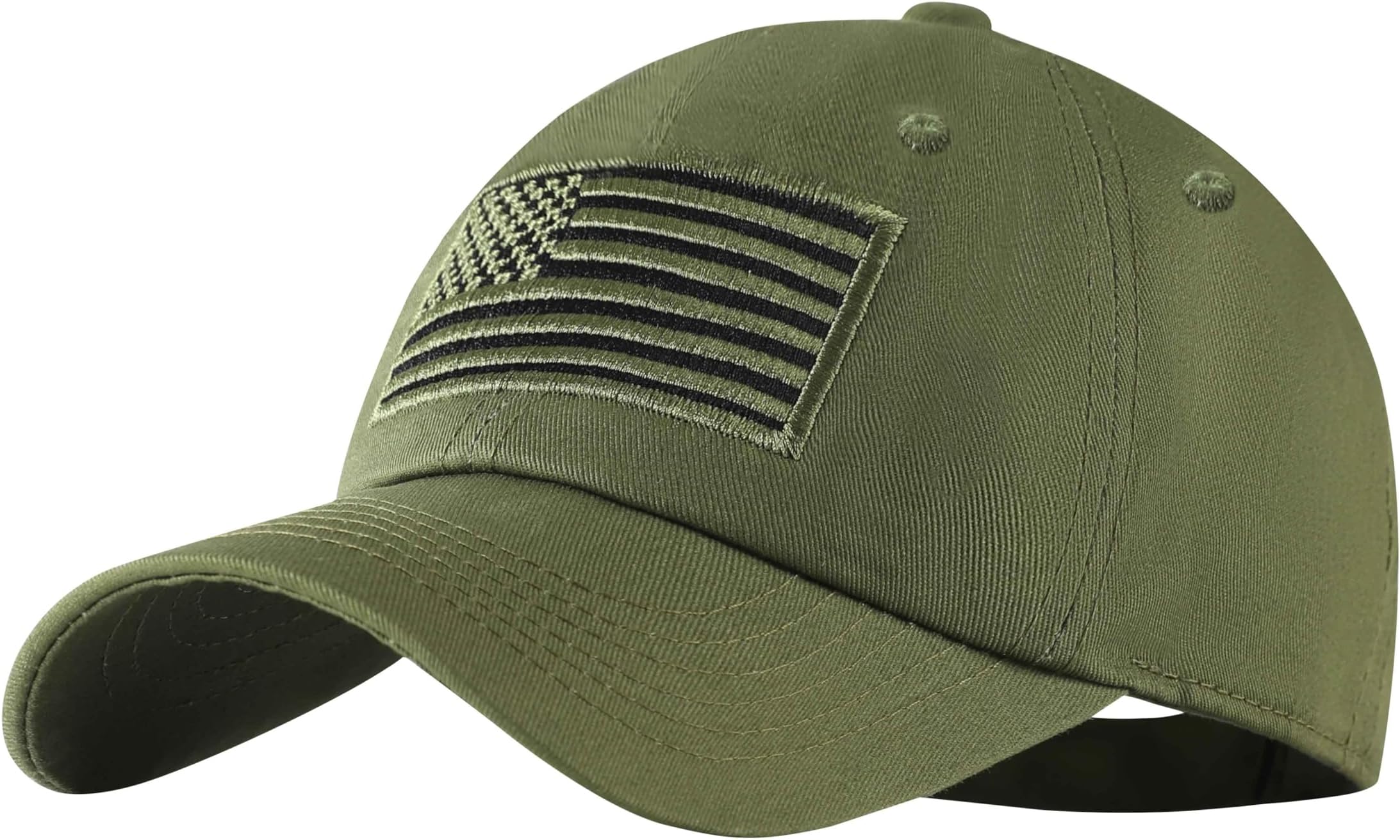 GEANBAYE American Flag Hats for Men Women Low Profile USA Baseball Cap Outdoor Dad Hat