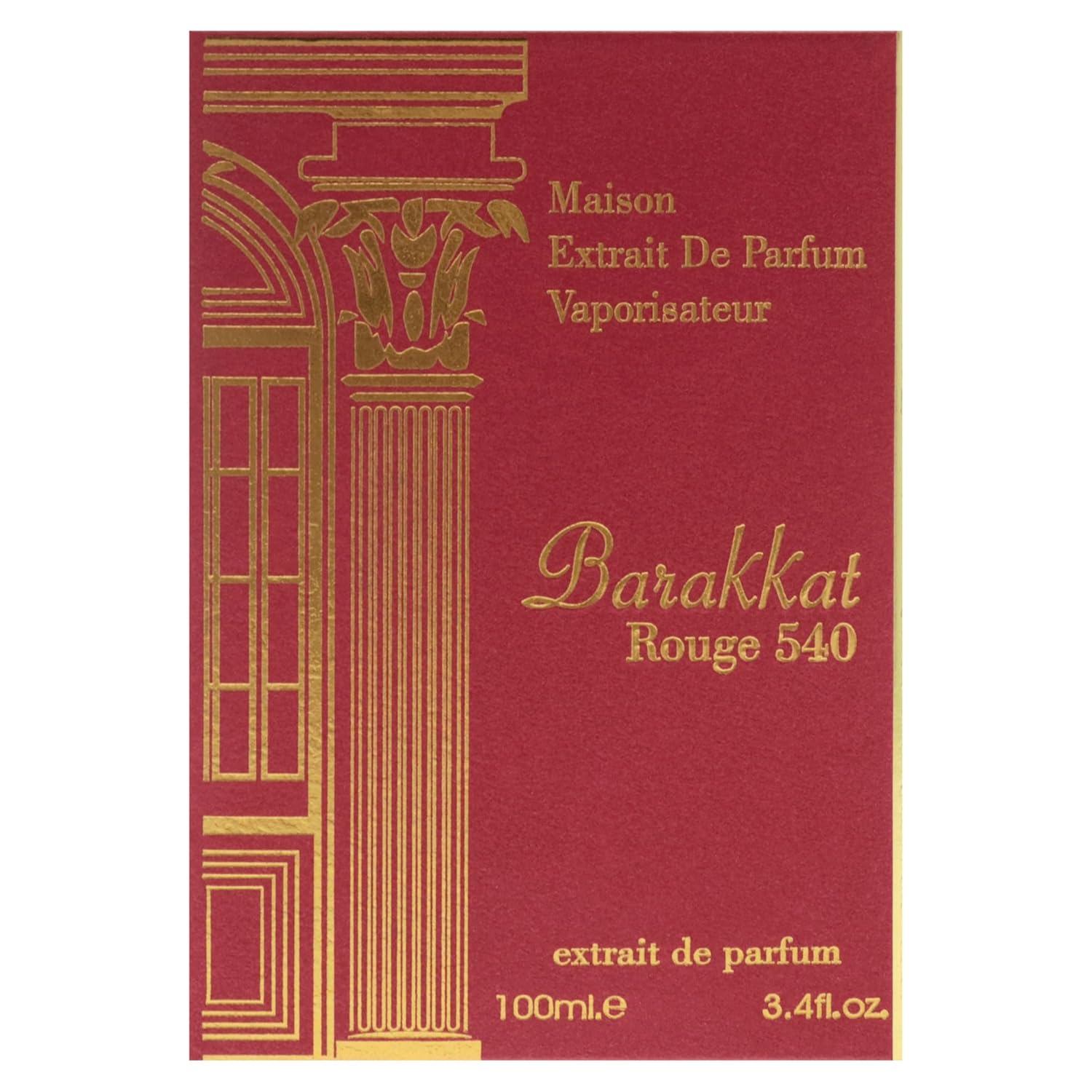 Fragrance World Barakkat Rouge 540 by Maison Alhambra for Women - 3.4 oz Extrait De Parfum Spray | by, Maison Alhambra, for Women - Image 5