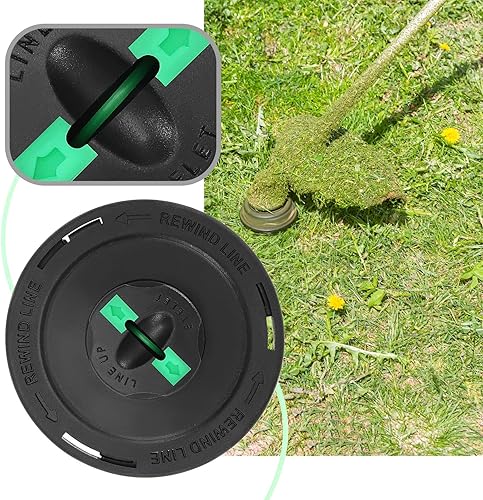 Miniatura 4 de Cabezal recortador compatible con Makita RST210 RST250 ER2650 de repuesto de cabezal de alimentación y topetón de repuesto para recortadora de