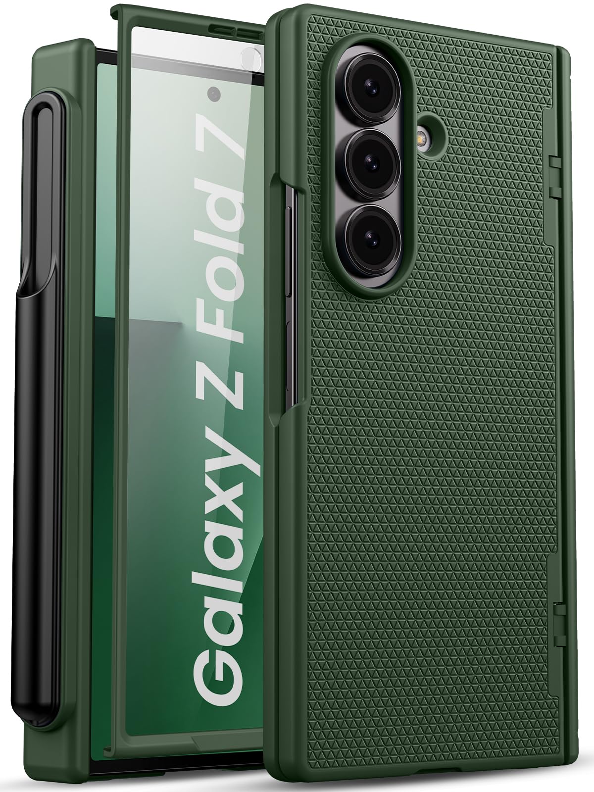 SIXBOX PC Slim Fit Design for Samsung Galaxy Z Fold 7 Case with S SIXBOX PC Slim Fit Design for Samsung Galaxy Z Fold 7 Case with S