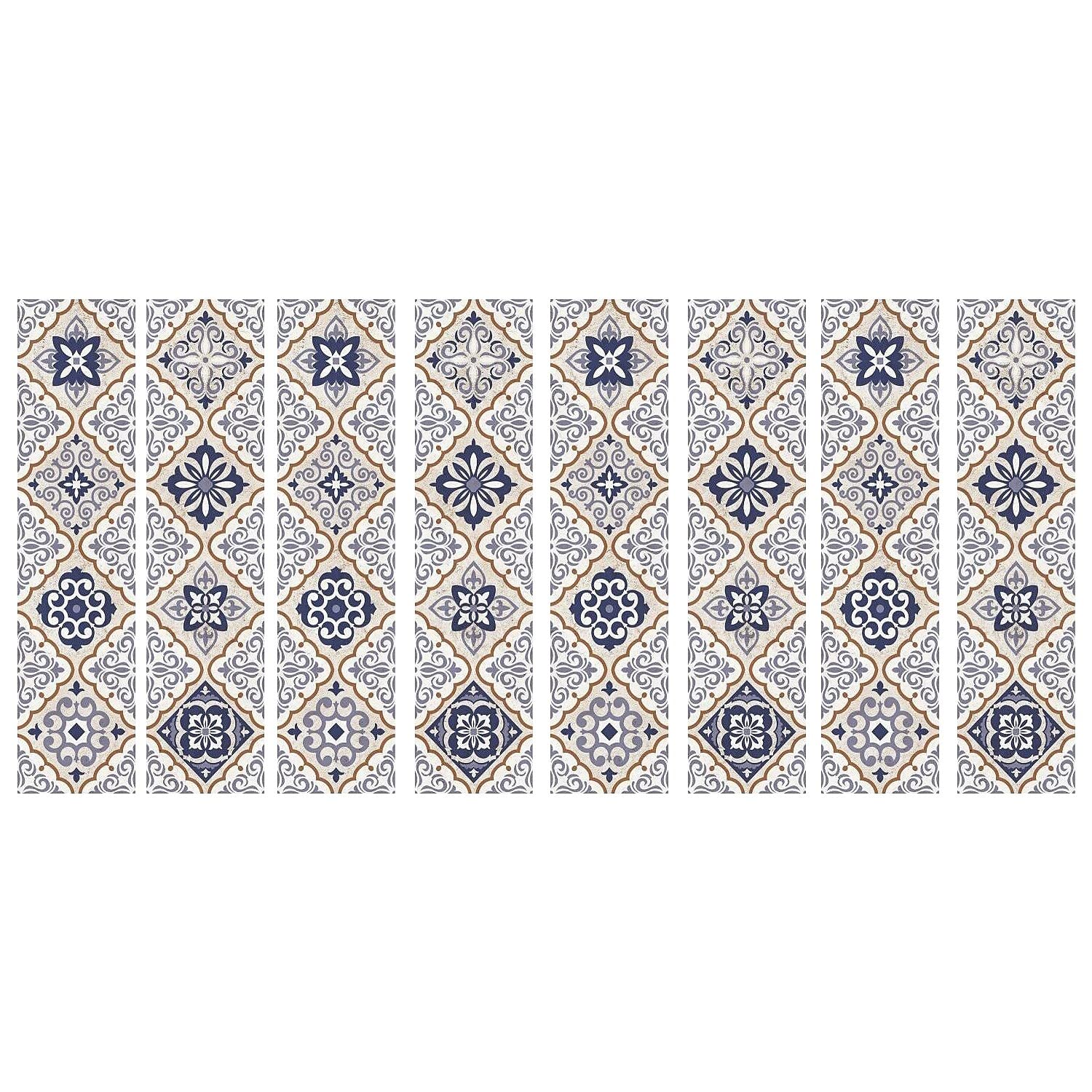 RoomMates Mexican Tiles Peel And Stick Giant Wall Decals