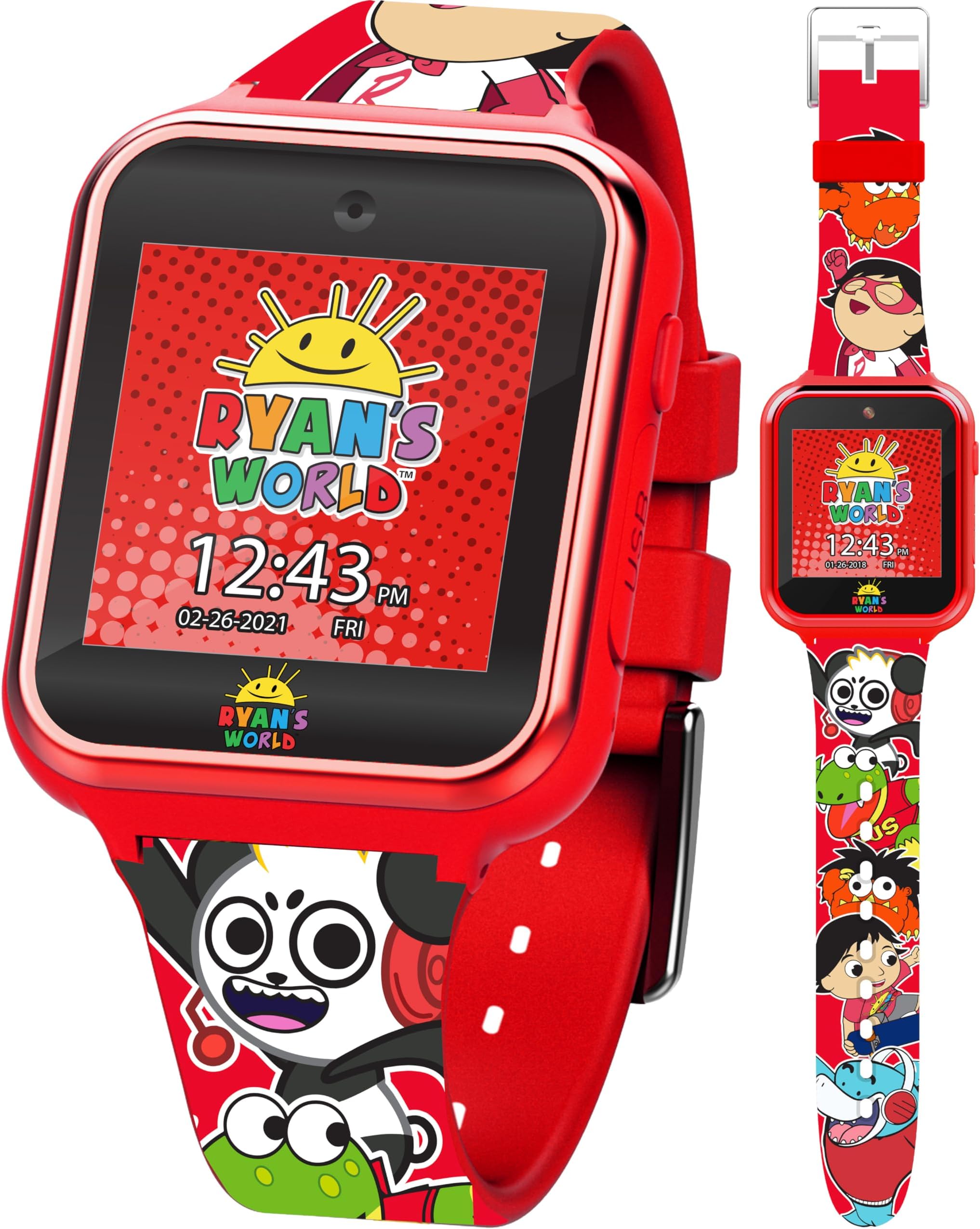 Accutime Touchscreen Interactive Smart Watch, Multi, 40mm, Smart Watch