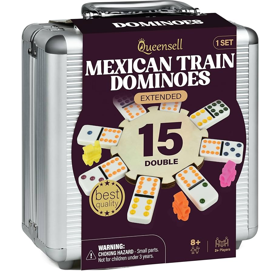 トランプ Cardinal Mexican Train Dominoes Cardinal Mexican Train Domino Game | JR Toy Company
