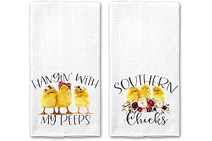 Southern Chicks Hanging with My Peeps Microfiber Kitchen Towels