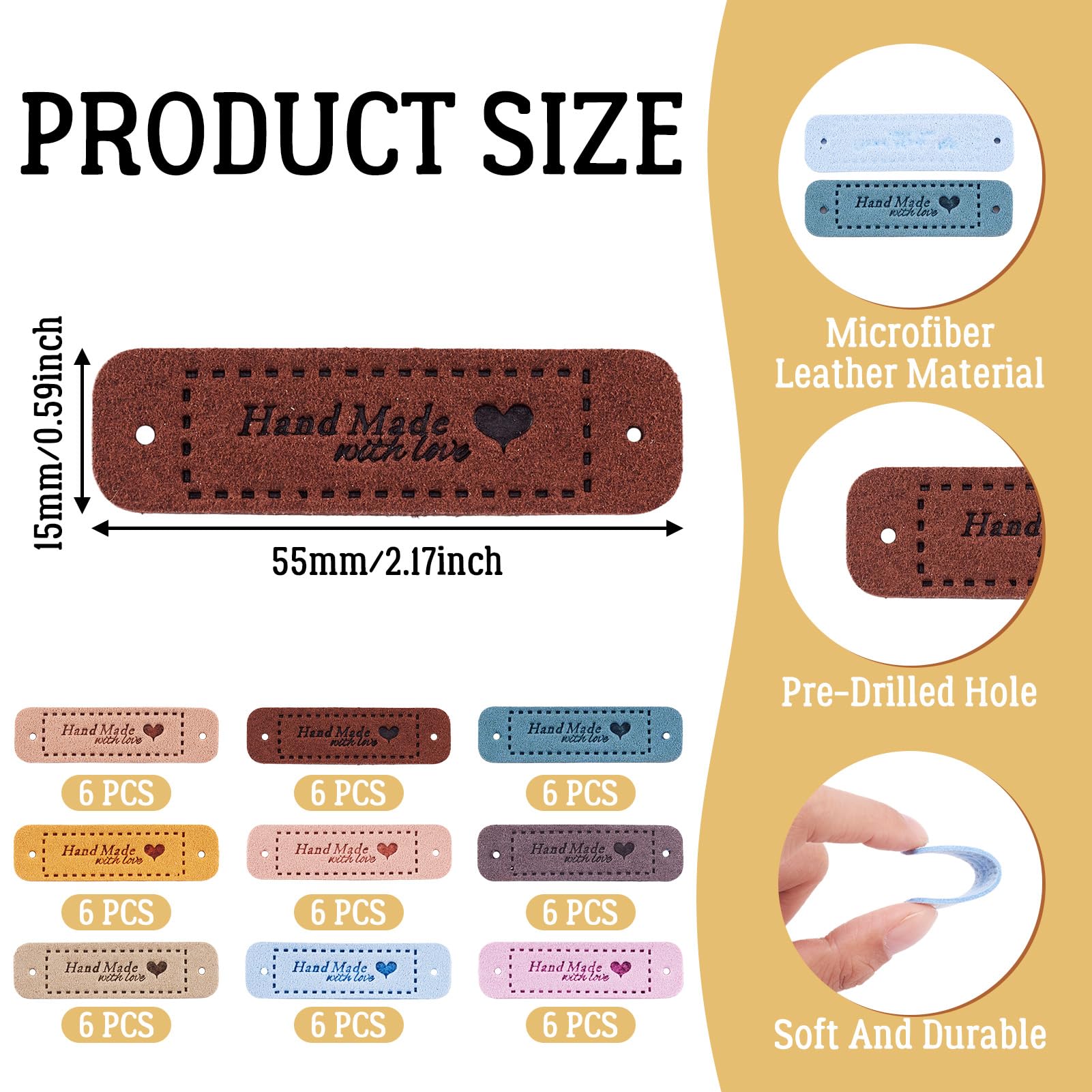 Darice 2419-14 Carrot Nose 2/Pkg-Straight 1-1/4