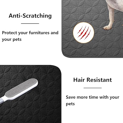 Miniatura 4 de Manta impermeable para perro, fundas de sofá para mascotas pequeñas para sofá, silla y cama, protector de muebles de perros, lavable y reversible